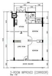 Blk 2 Tanjong Pagar Plaza (Bukit Merah), HDB 3 Rooms #471669841